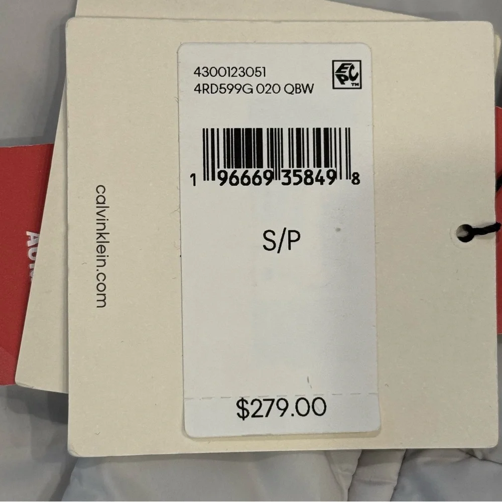 Calvin Klein Puffer Jacket sz SM